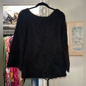 Black Fuzzy Sweater B.Original